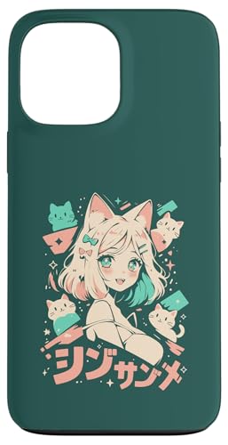 Anime Waifu Süßes Anime-Manga-Katzenmädchen, süßes Retro-Design, Japan Hülle für iPhone 13 Pro Max Anime Waifu Süßes Anime-Manga-Katzenmädchen, süßes Retro-Design, Japan Hülle für iPhone 13 Pro Max von Anime Waifu Cute Anime manga Cat Girl Sweet Retro