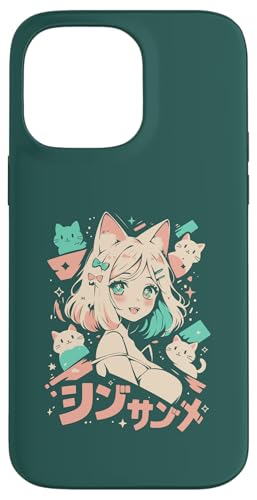Anime Waifu Süßes Anime-Manga-Katzenmädchen, süßes Retro-Design, Japan Hülle für iPhone 14 Pro Max Anime Waifu Süßes Anime-Manga-Katzenmädchen, süßes Retro-Design, Japan Hülle für iPhone 14 Pro Max von Anime Waifu Cute Anime manga Cat Girl Sweet Retro
