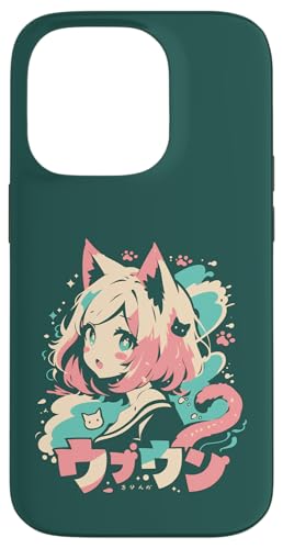 Anime Waifu Süßes Anime-Manga-Katzenmädchen, süßes Retro-Design, Japan Hülle für iPhone 14 Pro Anime Waifu Süßes Anime-Manga-Katzenmädchen, süßes Retro-Design, Japan Hülle für iPhone 14 Pro von Anime Waifu Cute Anime manga Cat Girl Sweet Retro