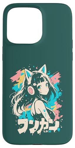 Anime Waifu Süßes Anime-Manga-Katzenmädchen, süßes Retro-Design, Japan Hülle für iPhone 15 Pro Max Anime Waifu Süßes Anime-Manga-Katzenmädchen, süßes Retro-Design, Japan Hülle für iPhone 15 Pro Max von Anime Waifu Cute Anime manga Cat Girl Sweet Retro