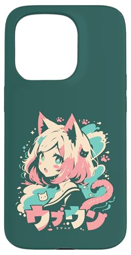 Anime Waifu Süßes Anime-Manga-Katzenmädchen, süßes Retro-Design, Japan Hülle für iPhone 15 Pro Anime Waifu Süßes Anime-Manga-Katzenmädchen, süßes Retro-Design, Japan Hülle für iPhone 15 Pro von Anime Waifu Cute Anime manga Cat Girl Sweet Retro