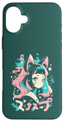 Anime Waifu Süßes Anime-Manga-Katzenmädchen, süßes Retro-Design, Japan Hülle für iPhone 16 Plus Anime Waifu Süßes Anime-Manga-Katzenmädchen, süßes Retro-Design, Japan Hülle für iPhone 16 Plus von Anime Waifu Cute Anime manga Cat Girl Sweet Retro