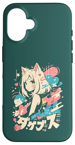 Anime Waifu Süßes Anime-Manga-Katzenmädchen, süßes Retro-Design, Japan Hülle für iPhone 16 Anime Waifu Süßes Anime-Manga-Katzenmädchen, süßes Retro-Design, Japan Hülle für iPhone 16 von Anime Waifu Cute Anime manga Cat Girl Sweet Retro
