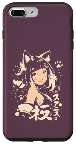 Anime Waifu Süßes Anime-Manga-Katzenmädchen, süßes Retro-Design, Japan Hülle für iPhone 7 Plus/8 Plus Anime Waifu Süßes Anime-Manga-Katzenmädchen, süßes Retro-Design, Japan Hülle für iPhone 7 Plus/8 Plus von Anime Waifu Cute Anime manga Cat Girl Sweet Retro