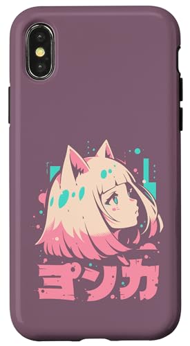 Anime Waifu Süßes Anime-Manga-Katzenmädchen, süßes Retro-Design, Japan Hülle für iPhone X/XS Anime Waifu Süßes Anime-Manga-Katzenmädchen, süßes Retro-Design, Japan Hülle für iPhone X/XS von Anime Waifu Cute Anime manga Cat Girl Sweet Retro