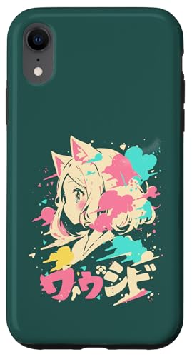 Anime Waifu Süßes Anime-Manga-Katzenmädchen, süßes Retro-Design, Japan Hülle für iPhone XR Anime Waifu Süßes Anime-Manga-Katzenmädchen, süßes Retro-Design, Japan Hülle für iPhone XR von Anime Waifu Cute Anime manga Cat Girl Sweet Retro