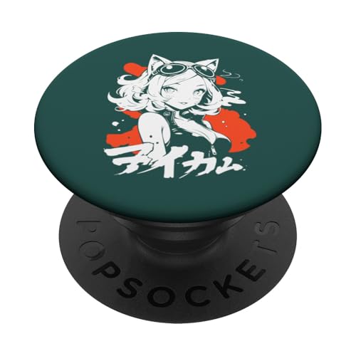 Anime Waifu Süßes Anime-Manga-Katzenmädchen, süßes Retro-Design, Japan PopSockets Klebender PopGrip Anime Waifu Süßes Anime-Manga-Katzenmädchen, süßes Retro-Design, Japan PopSockets Klebender PopGrip von Anime Waifu Cute Anime manga Cat Girl Sweet Retro