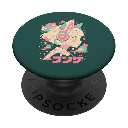 Anime Waifu Süßes Anime-Manga-Katzenmädchen, süßes Retro-Design, Japan PopSockets Klebender PopGrip Anime Waifu Süßes Anime-Manga-Katzenmädchen, süßes Retro-Design, Japan PopSockets Klebender PopGrip von Anime Waifu Cute Anime manga Cat Girl Sweet Retro