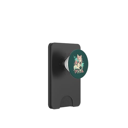 Anime Waifu Süßes Anime-Manga-Katzenmädchen, süßes Retro-Design, Japan PopSockets PopWallet für MagSafe Anime Waifu Süßes Anime-Manga-Katzenmädchen, süßes Retro-Design, Japan PopSockets PopWallet für MagSafe von Anime Waifu Cute Anime manga Cat Girl Sweet Retro
