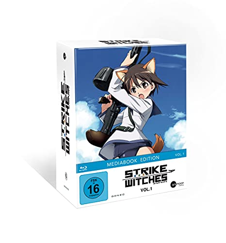 Strike Witches Vol. 1 - Limited Mediabook Edition (mit Sammelschuber und exklusiven Extras) (Blu-ray) von Animoon Publishing (Rough Trade)