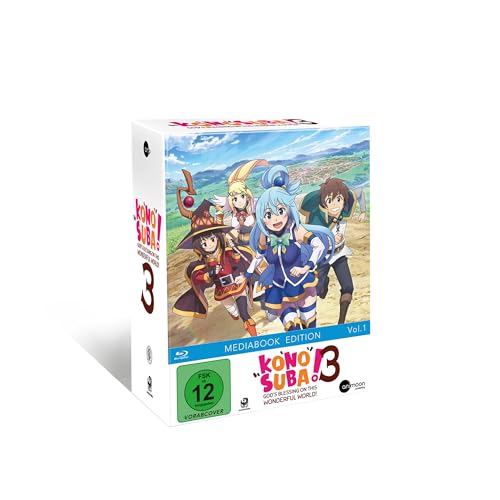 KonoSuba Season 3 Vol. 1 (Mediabook) [Blu-ray] von Animoon Publishing (Rough Trade Distribution)