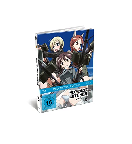 Strike Witches Vol.3 - Limited Mediabook [Blu-ray] von Animoon Publishing (Rough Trade Distribution)