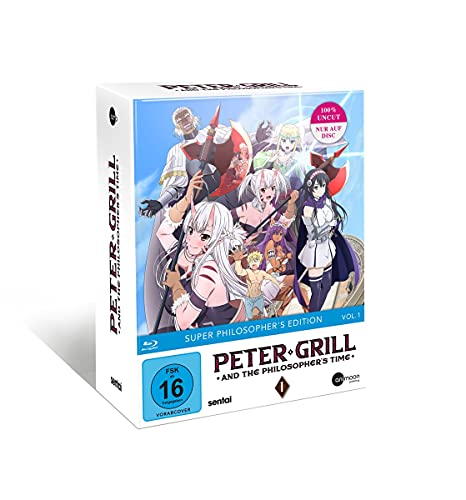 Peter Grill And The Philosopher's Time Vol.1 (Limited Mediabook Edition) [Blu-ray] von Animoon Publishing / GoodToGo