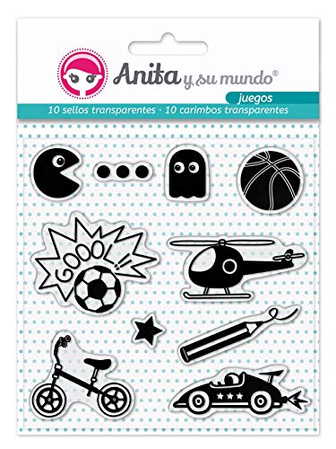 Anita und seine Welt transparente Stempel, 10 Stück von Anita
