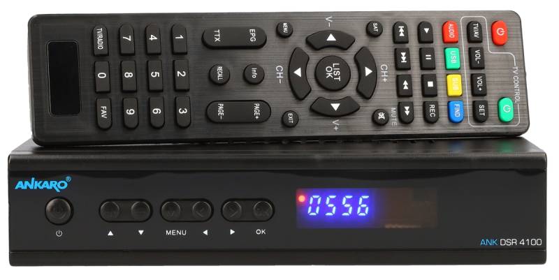 ANKARO DVB-S HDTV-Receiver DSR 4100 von Ankaro