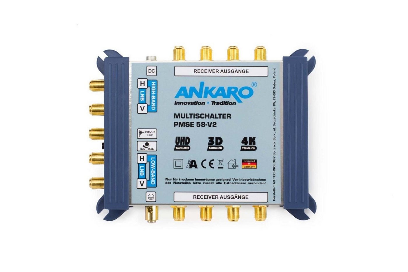 Ankaro Ankaro SAT-Multischalter PMSE 58-V2, 5/8 SAT-Antenne von Ankaro