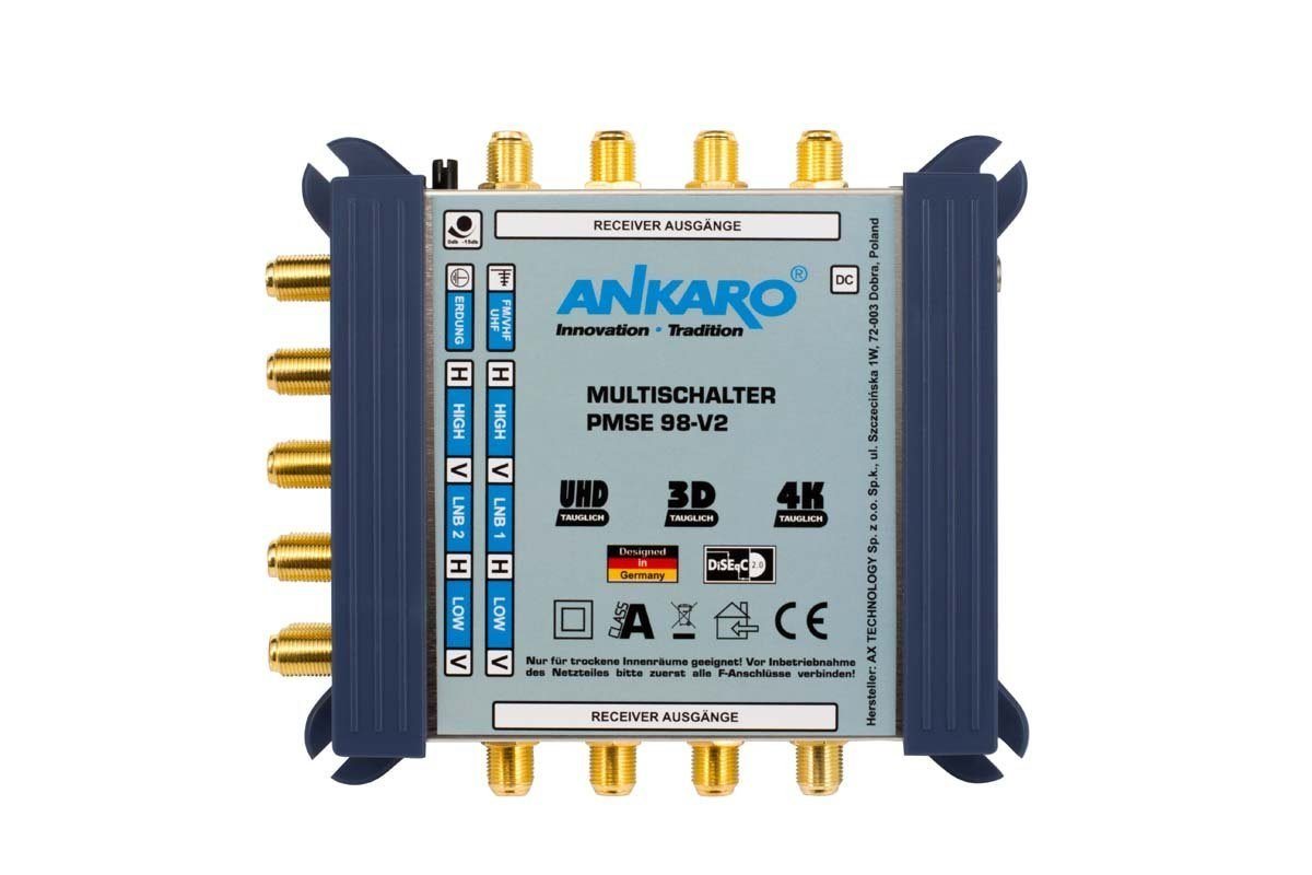 Ankaro Ankaro SAT-Multischalter PMSE 98-V2, 9/8 SAT-Antenne von Ankaro