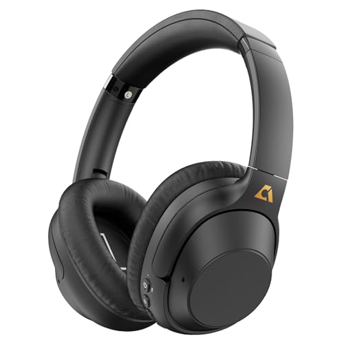 Ankbit E500 Kabellos Noise Cancelling Over Ear Kopfhörer Bluetooth, ANC Bluetooth Kopfhörer Geräuschunterdrückung, 75 Stunden Spielzeit, Hi-Res Audio, Sprachassistent, Komfort-Ohrpolster, Schwarz Ankbit E500 Kabellos Noise Cancelling Over Ear Kopfhörer Bluetooth, ANC Bluetooth Kopfhörer Geräuschunterdrückung, 75 Stunden Spielzeit, Hi-Res Audio, Sprachassistent, Komfort-Ohrpolster, Schwarz von Ankbit