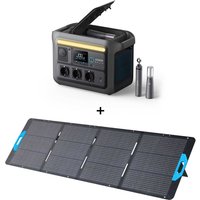 Anker SOLIX C800 Plus (768Wh | 1200W) - Tragbare Powerstation + PS200 - Solarpanel (200W) von Anker SOLIX