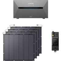 Anker SOLIX FS20 - Flexibles Solarpanel (4x 225W) + Solarbank E1600 2 Pro und Smart Meter von Anker SOLIX