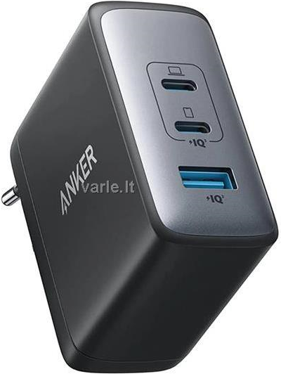 ANKER 100W 3-Port USB C Wall Charger EU Charger with no battery (A2145G11) von Anker