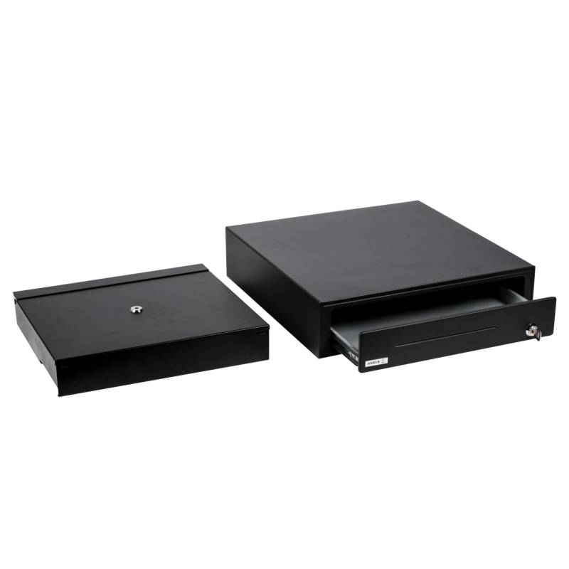 ANKER - Cash insert lockable lid - RAL 7021, schwarz/anthrazit-grau - für MDX 16 Push (29101.102-0904) von Anker