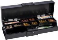 ANKER SCCneo, RJ12, ABS, anthrazit Kassenlade, Klappdeckel, Maße (BxHxT): 459x100x155mm, Einsatz: 4 Scheinfächer, 8 Münzfächer, 2 pos. Schloß, gleiche Schließung, separat bestellen: Schnittstellenkabel, Farbe: anthrazit (16104.110-0120) von Anker