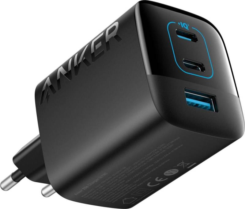Anker Wall Charger Schnellladegerät Universal 67W, Black von Anker
