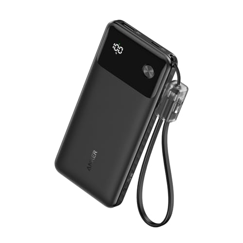 Anker, Powerbank, 10000mAh, Powerbank, Dual-direktionale USB-Anschlüsse, PD, QC SCP, 22.5W Anker, Powerbank, 10000mAh, Powerbank, Dual-direktionale USB-Anschlüsse, PD, QC SCP, 22.5W von Anker
