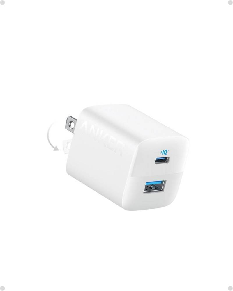 Anker 323 Dual-Port 33W Charger (EU Plug, weiß) von Anker