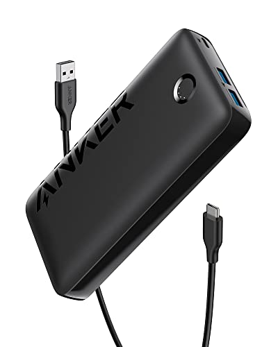 Anker 335 Powerbank (PowerCore 20K), 20W externer Akku mit USB-C Ladeleistung, Kompatibel mit iPhone 13/12 Series, Galaxy, iPad Pro, AirPods, Apple Watch und mehr von Anker