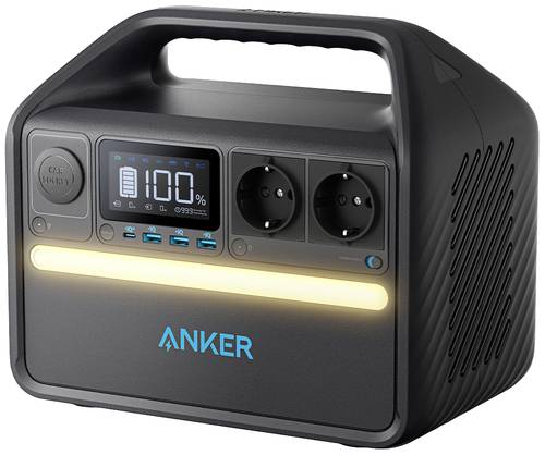 Anker 535 PowerHouse Powerstation 160000 mAh LiFePO 4 Schwarz LED Taschenlampe, mit Laderegler Anker 535 PowerHouse Powerstation 160000 mAh LiFePO 4 Schwarz LED Taschenlampe, mit Laderegler von Anker