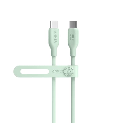 Anker 543 Eco-friendly Bio-TPU-Kabel USB-C zu USB-C 0,9m grün Anker 543 Eco-friendly Bio-TPU-Kabel USB-C zu USB-C 0,9m grün von Anker