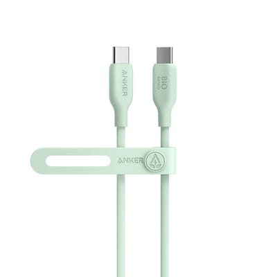 Anker 543 Eco-friendly Bio-TPU-Kabel USB-C zu USB-C 0,9m grün von Anker