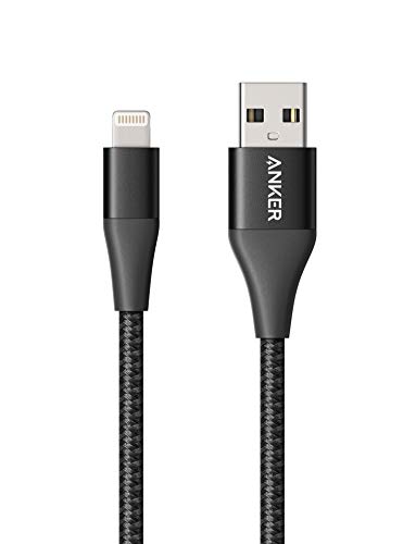 Anker 551 USB A auf Lightning Ladekabel (90cm), MFi zertifiziert iPhone Kabel, Geeignet für iPhone iPhone 13 13 Pro 12 Pro Max 12 11 X XS XR 8 Plus und mehr (Schwarz) von Anker