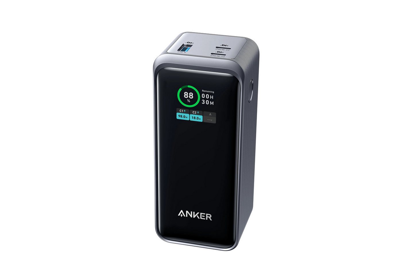 Anker ANKER Prime Powerbank 20.000mAh (200W) Powerbank 20000 mAh, 100W beidseitige Schnellladung von Anker