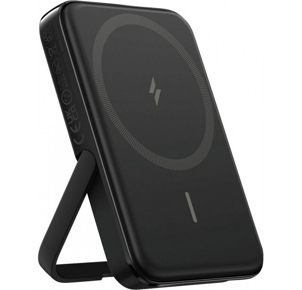 Anker Anker 322 MagGo Power Bank 5000mAh mit Halter. Akku Anker 322 MagGo Power Bank, Induktives Laden mit Qi-Standard Unterstützung Anker Anker 322 MagGo Power Bank 5000mAh mit Halter. Akku Anker 322 MagGo Power Bank, Induktives Laden mit Qi-Standard Unterstützung von Anker