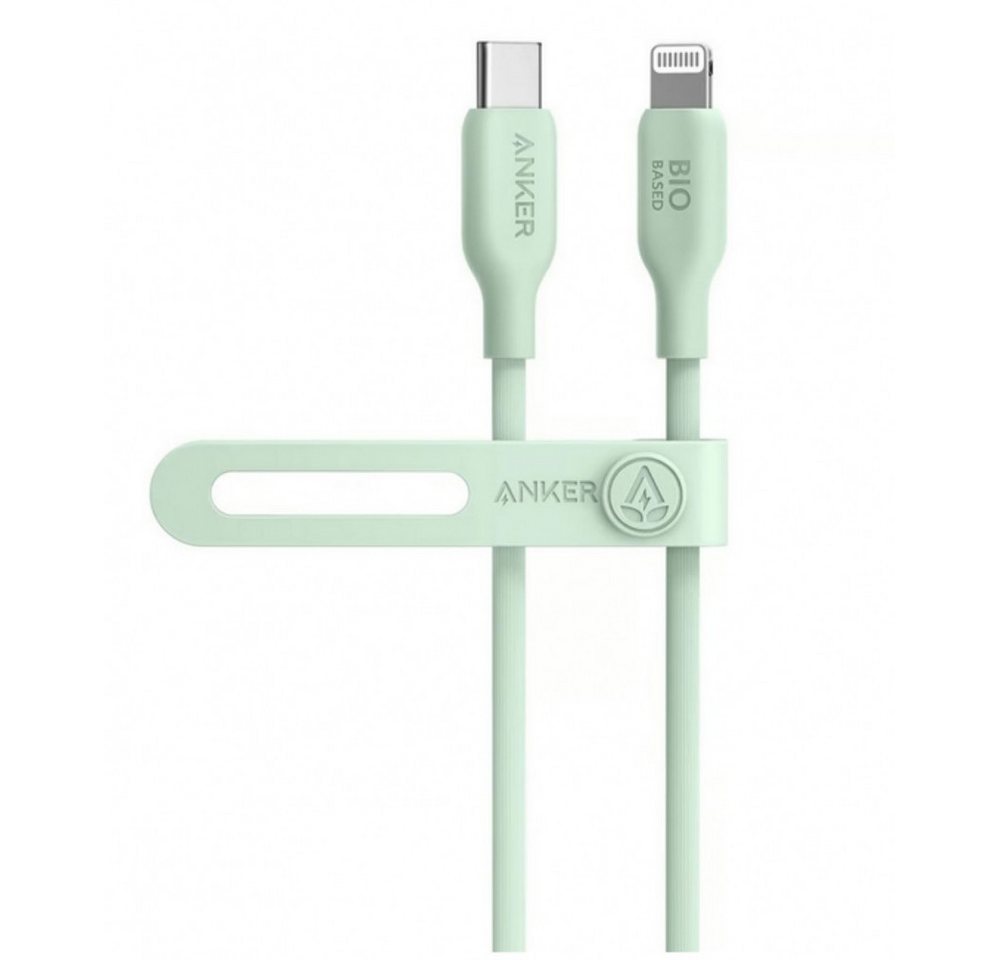 Anker Anker 541 Bio-TPU Ladekabel 3ft Grün - USB-C & Lightning Lightningkabel, USB-C, Lightning, Anschluss- / Verbindungskabel, Umweltfreundliches Bio-TPU Material Anker Anker 541 Bio-TPU Ladekabel 3ft Grün - USB-C & Lightning Lightningkabel, USB-C, Lightning, Anschluss- / Verbindungskabel, Umweltfreundliches Bio-TPU Material von Anker