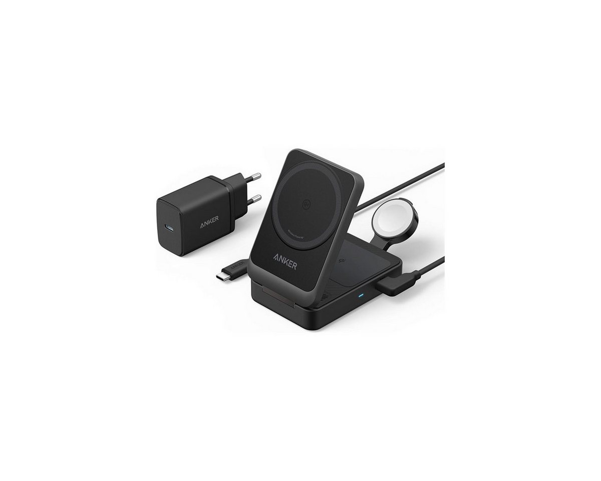 Anker MagGo 3-in-1 Qi2 Ladeständer Schnelllade-Gerät Anker MagGo 3-in-1 Qi2 Ladeständer Schnelllade-Gerät von Anker