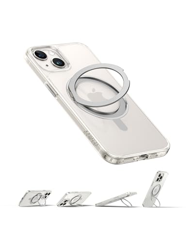 Anker magnetische Handyhülle, FlexStand Handy-Case, rutschfeste und sturzsichere Schutzhülle mit Standring, iPhone kompatibel mit MagSafe, exklusiv für iPhone 15 15,5cm entwickelt Anker magnetische Handyhülle, FlexStand Handy-Case, rutschfeste und sturzsichere Schutzhülle mit Standring, iPhone kompatibel mit MagSafe, exklusiv für iPhone 15 15,5cm entwickelt von Anker