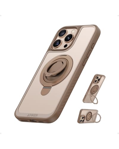 Anker MagGo Magnetische Hülle, Weiche 360° Silikonring Halterung für iPhone 16 Pro, Dünn und strapazierfähig, Kompatibel mit MagSafe, Schutzhülle, 2-in-1 stoßfestes Design, Nur für iPhone 16 Pro Anker MagGo Magnetische Hülle, Weiche 360° Silikonring Halterung für iPhone 16 Pro, Dünn und strapazierfähig, Kompatibel mit MagSafe, Schutzhülle, 2-in-1 stoßfestes Design, Nur für iPhone 16 Pro von Anker