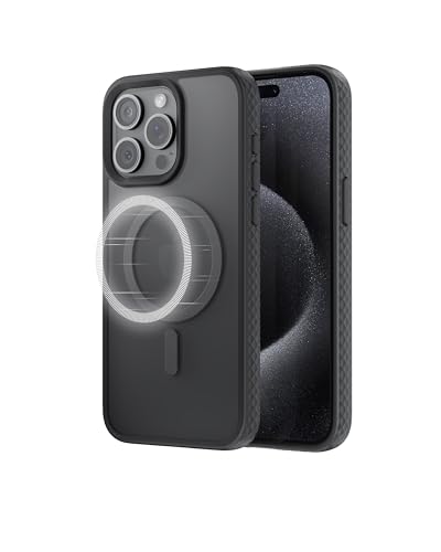 Anker MagGo Matt magnetische Handyhülle für iPhone 15 Pro Max, Ultra-schlanke, Kratzfeste und robuste Schutzhülle, iPhone Case kompatibel mit MagSafe, Mattes Case nur für iPhone 15 Pro Max Anker MagGo Matt magnetische Handyhülle für iPhone 15 Pro Max, Ultra-schlanke, Kratzfeste und robuste Schutzhülle, iPhone Case kompatibel mit MagSafe, Mattes Case nur für iPhone 15 Pro Max von Anker
