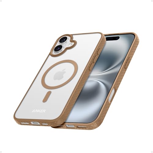Anker MagGo Matt magnetische Handyhülle für iPhone 16, Ultra-schlanke, Kratzfeste und robuste Schutzhülle, iPhone Case kompatibel mit MagSafe, Mattes Case nur für iPhone 16 Anker MagGo Matt magnetische Handyhülle für iPhone 16, Ultra-schlanke, Kratzfeste und robuste Schutzhülle, iPhone Case kompatibel mit MagSafe, Mattes Case nur für iPhone 16 von Anker