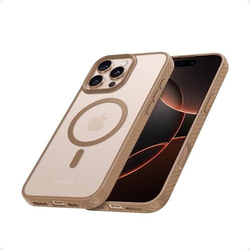 Anker MagGo Matt magnetische Handyhülle für iPhone 16 Pro Max, Ultra-schlanke, Kratzfeste und robuste Schutzhülle, iPhone Case kompatibel mit MagSafe, Mattes Case nur für iPhone 16 Pro Max Anker MagGo Matt magnetische Handyhülle für iPhone 16 Pro Max, Ultra-schlanke, Kratzfeste und robuste Schutzhülle, iPhone Case kompatibel mit MagSafe, Mattes Case nur für iPhone 16 Pro Max von Anker