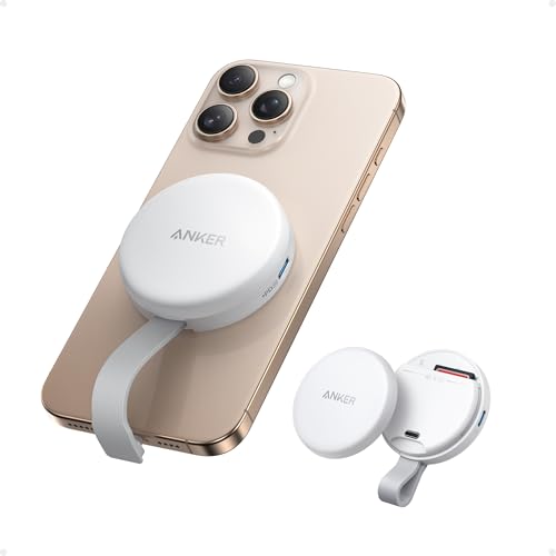 Anker MagGo USB-C Adapter Magnetischer SD-Speicherkartenleser für 15 Serie & mehr, Mit Kabel, 2 SD- & TF-Karten, 312 MB/s Datentransfer USB-C von Anker