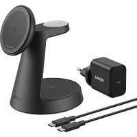 Anker MagGo Wireless Charging Station (3-in-1, Dock Stand) schwarz von Anker