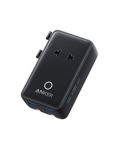 Anker Nano Reiseadapter Weltweit, Universal Reiseadapter mit 4X USB, 2X USB C, 2X USB A und 1x AC, Steckdosenadapter für Deutschland USA England, einsetzbar in über 200 Ländern, ideal für Reisen Anker Nano Reiseadapter Weltweit, Universal Reiseadapter mit 4X USB, 2X USB C, 2X USB A und 1x AC, Steckdosenadapter für Deutschland USA England, einsetzbar in über 200 Ländern, ideal für Reisen von Anker