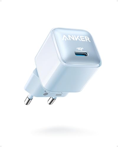 Anker Nano USB-C Ladegerät 20W, PIQ 3.0 Kompaktes strapazier fähiges Schnellladegerät, Anker Nano Pro Netzteil, iPad Ladegerät, Kompatibel mit iPhone 15/14/13/12 Serie, Pixel 4/3, iPad/iPad Mini von Anker