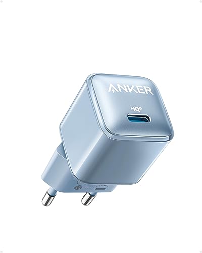 Anker Nano USB-C Ladegerät 20W, PIQ 3.0 Kompaktes strapazierfähiges Schnellladegerät, Anker Nano Pro Netzteil, Kompatibel mit iPhone 15/14/13/12 Serie, Pixel 4/3, iPad/iPad Mini (Ohne Ladekabel) von Anker