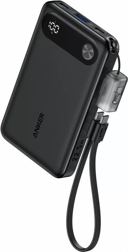 Anker Power Bank (10,000mAh, 22.5W, Black) (A1257G11) von Anker